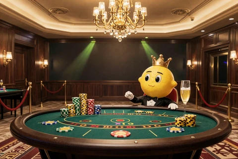 VIP High Roller Live Casino Tische im Lemon Casino - exklusiver Bereich mit hohen Einsatzlimits